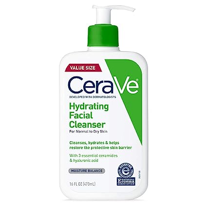 Hydrating Facial Cleanser  Moisturizing Non-Foaming Face Wash