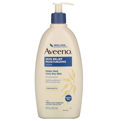 Aveeno Skin Relief Fragrance-Free Moisturizing Lotion for Sensitive Skin